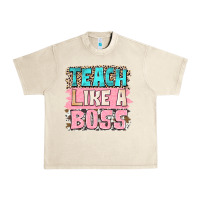 Sandshell teach like a boss Urban Heavy Tee - NancyCooperArtShop