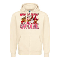 Sandshell Gnome sweet gnome Valentine's Day Zipper Hoodie - HowdyJamesFarm