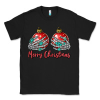 Black merry christmas Classic Tee - MaliasSmallBusiness