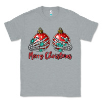 Heather Grey merry christmas Classic Tee - MaliasSmallBusiness