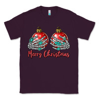 Plum merry christmas Classic Tee - MaliasSmallBusiness