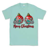 Seafoam merry christmas Classic Tee - MaliasSmallBusiness