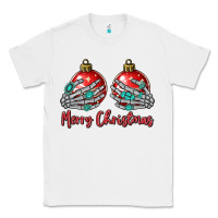 White merry christmas Classic Tee - MaliasSmallBusiness