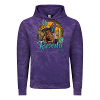 Cloud Purple western rowdy Vintage Hoodie - NancyCooperArtShop