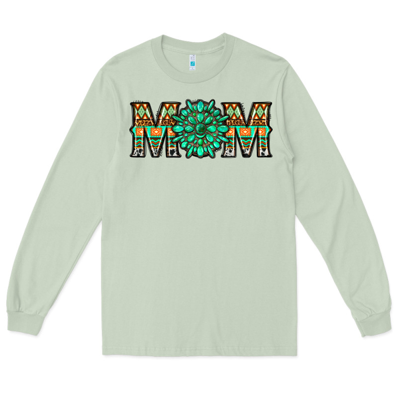 Gemstone Aztec Mom Long Sleeve Tee by LillyAllenDesigns | Teevron
