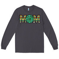 Smoke gemstone aztec mom Long Sleeve Tee - LillyAllenDesigns