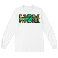 White gemstone aztec mom Long Sleeve Tee - LillyAllenDesigns