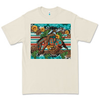 Bone bucking bronco cowboy rodeo cactus and sunflowers Premium Tee - Artiststas