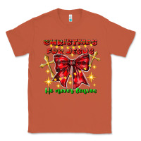 Copper festive christmas message with crosses Classic Tee - CowhideDigitalArt