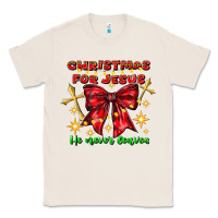Natural festive christmas message with crosses Classic Tee - CowhideDigitalArt