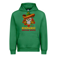Emerald sombrero skull heritage Urban Hoodie - BundleAndBundleShop