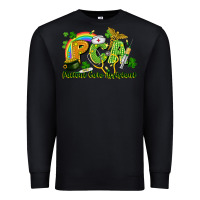 Black PCA Patient Care Assistant St. Patrick's Day Premium Sweatshirt - CowGirlArtShop
