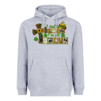 Heather Grey i dont need luck ive got jesus Heavyweight Hoodie - CowGirlArtShop