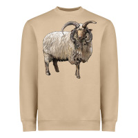 Mushroom navajo churro sheep Heavyweight Sweatshirt - LillyAllenDesigns