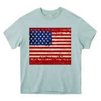 Arona american flag tumbler Heavy Core Tee - JahusDesignShop