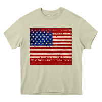 Mossy american flag tumbler Heavy Core Tee - JahusDesignShop