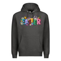 Charcoal Heather Western Easter day Premium Hoodie - HowdyJamesFarm