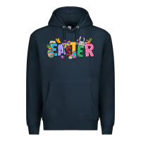 Navy Western Easter day Premium Hoodie - HowdyJamesFarm