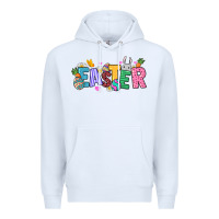 White Western Easter day Premium Hoodie - HowdyJamesFarm