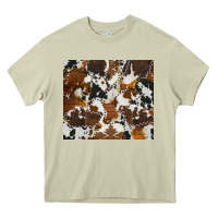 Mossy cowhide Heavy Core Tee - AdoDesignShop