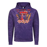 Cloud Purple bake same one happy Vintage Hoodie - MaliasSmallBusiness
