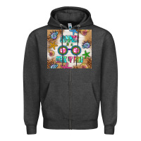 Charcoal Heather summer is a state of mind Zipper Hoodie - TumblerDesignByShophia