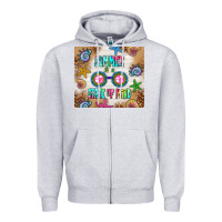 Heather Grey summer is a state of mind Zipper Hoodie - TumblerDesignByShophia