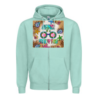 Seafoam summer is a state of mind Zipper Hoodie - TumblerDesignByShophia