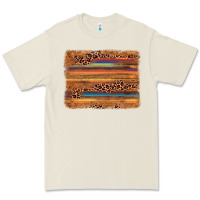 Bone leopard serape background Premium Tee - AdoDesignShop