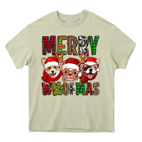 Mossy merry woofmas dogs Heavy Core Tee - Jasminsmagicworld