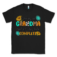 Black Being a Grandma Makes My Life Complete Classic Tee - MaliasSmallBusiness