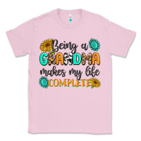 Bubblegum Pink Being a Grandma Makes My Life Complete Classic Tee - MaliasSmallBusiness
