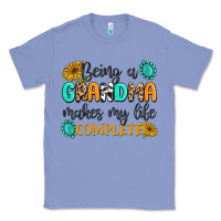 Colony Blue Being a Grandma Makes My Life Complete Classic Tee - MaliasSmallBusiness