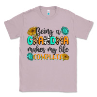 Lilac Being a Grandma Makes My Life Complete Classic Tee - MaliasSmallBusiness