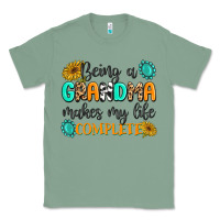 Sage Being a Grandma Makes My Life Complete Classic Tee - MaliasSmallBusiness