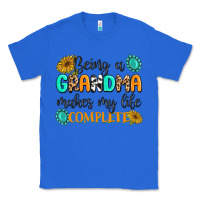 True Royal Being a Grandma Makes My Life Complete Classic Tee - MaliasSmallBusiness
