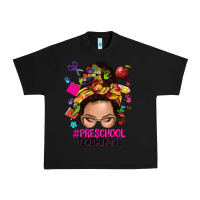 Black preschool teacher life  messy bun Urban Heavy Tee - NancyCooperArtShop