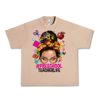 Burro preschool teacher life  messy bun Urban Heavy Tee - NancyCooperArtShop