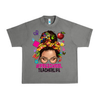 Tornado preschool teacher life  messy bun Urban Heavy Tee - NancyCooperArtShop