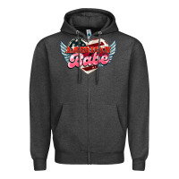 Charcoal Heather American babe Zipper Hoodie - HowdyJamesFarm