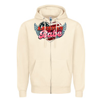 Sandshell American babe Zipper Hoodie - HowdyJamesFarm