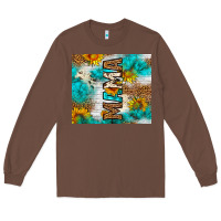 Chestnut mama leopard sunflower Long Sleeve Tee - LillyAllenDesigns