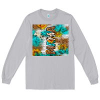 Moon Dust mama leopard sunflower Long Sleeve Tee - LillyAllenDesigns