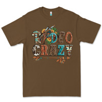 Cacao rodeo crazy bucking bronco cowboy Premium Tee - Artiststas