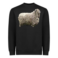 Black lincoln sheep Heavyweight Sweatshirt - LillyAllenDesigns