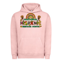 Pigment Salmon national hispanic heritage month Urban Hoodie - BundleAndBundleShop