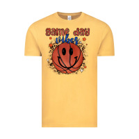 Vintage Mustard game day vibes Vintage Tee - MaliasSmallBusiness