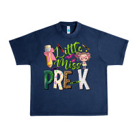 Navy little miss pre k Urban Heavy Tee - NancyCooperArtShop