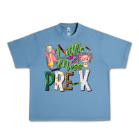 Pebble Blue little miss pre k Urban Heavy Tee - NancyCooperArtShop