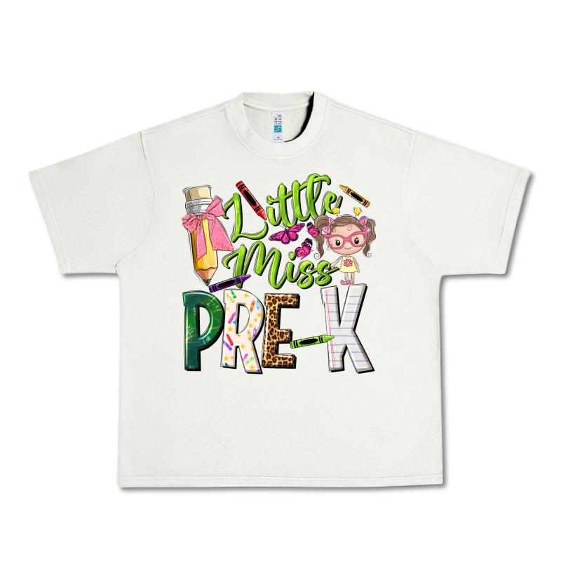 Little Miss Pre K Urban Heavy Tee by NancyCooperArtShop | Teevron